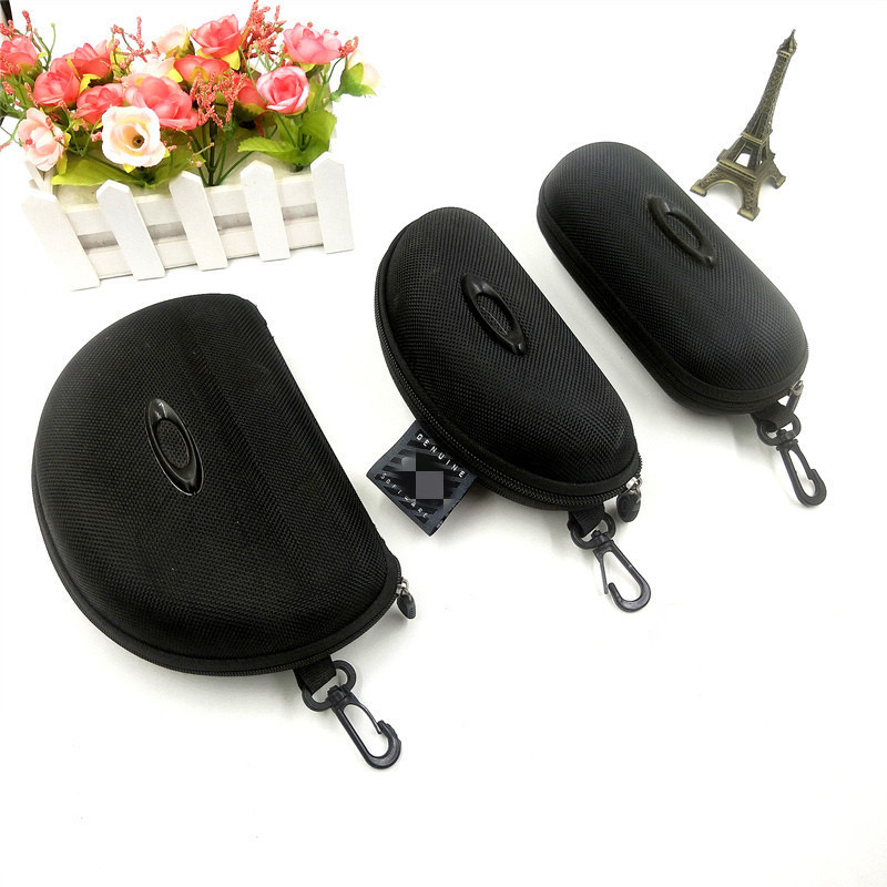 Oakley Myopia Glasses Case for Men and Women, Portable, Pressure-Resistant, Simple Sunglasses Storage Bag, Glasses Case