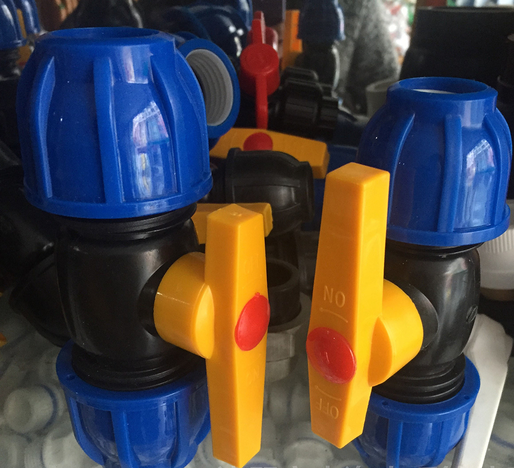 High-quality PE fast ball valve PVC fast switch PPR gate valve PE pipe accessories tap water pipe joints