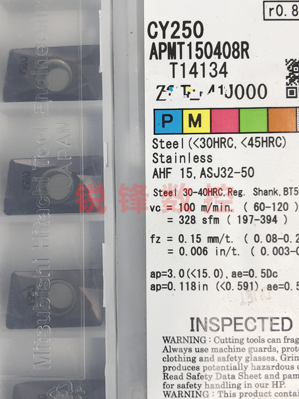 Hitachi Numerical Control APMT150408R APMT150408R APMT160408L APMT160408L JDMT070208R JDMT070208R 4020