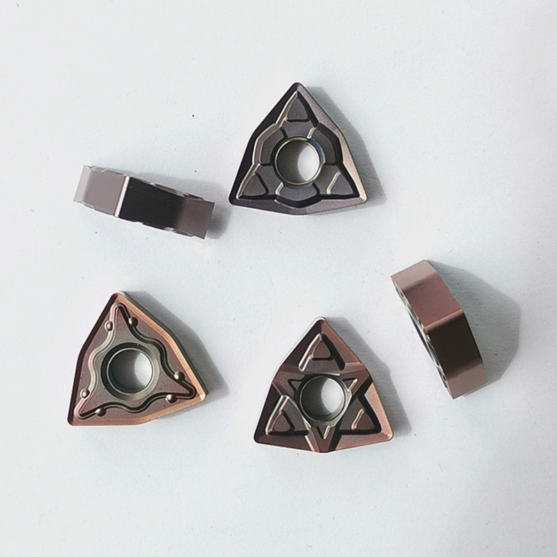 Stainless Steel Numerical Control Car Blade Peach Shaped Knife Grain WNMG080404 08-OMM MF LM OP1215