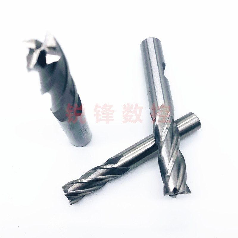 Heye super hard milling cutter Non-coated white steel end mill 4 edge Heye milling cutter 3 edge milling cutter Heye 2 edge milling cutter