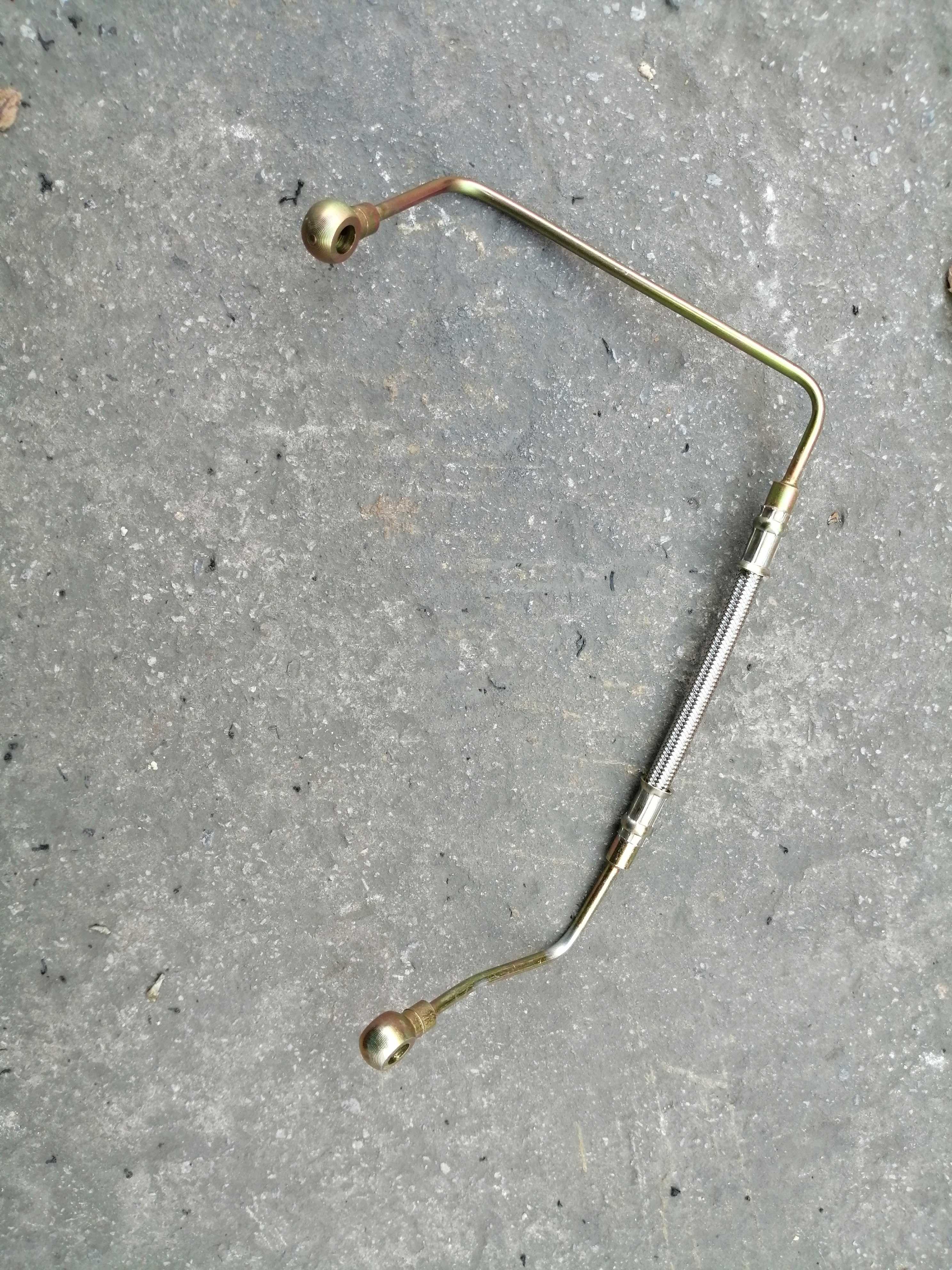 Jade Chai 4105 4108 air compressor beats gas pump into tubing D30 air compressor lube pipe