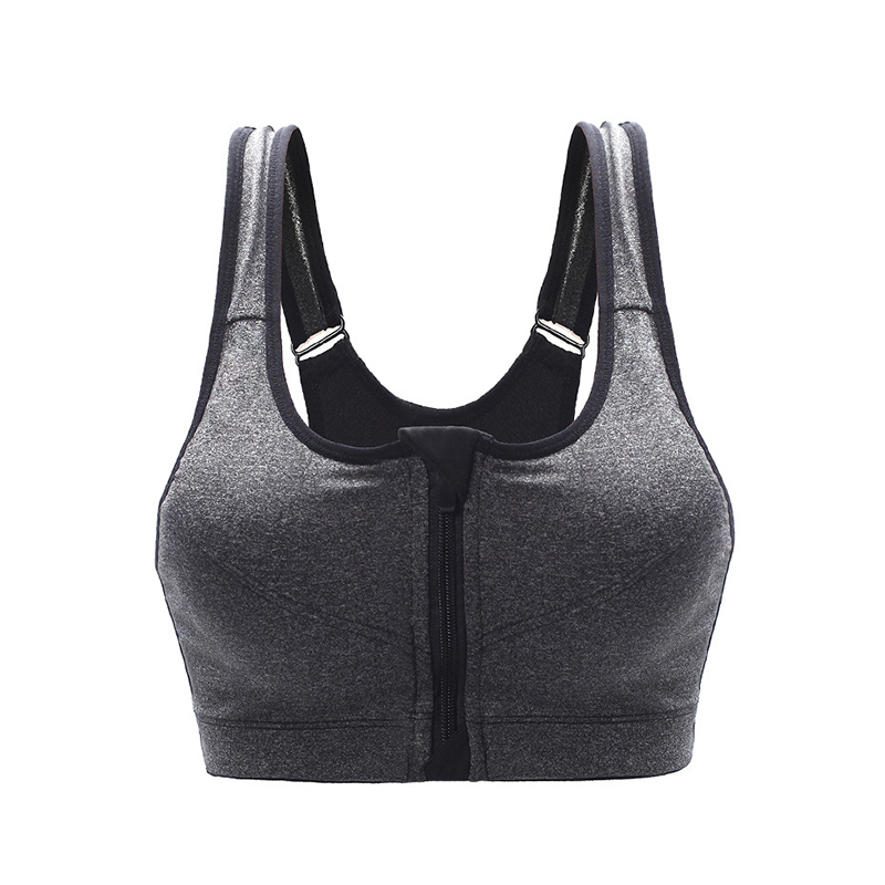 Hấp thụ sốc thể thao đồ lót nữ chống va chạm chạy thu thập ngực lớn vest phong cách chống chảy xệ khuôn mẫu áo ngực nhỏ phần mỏng ao nguc the thao