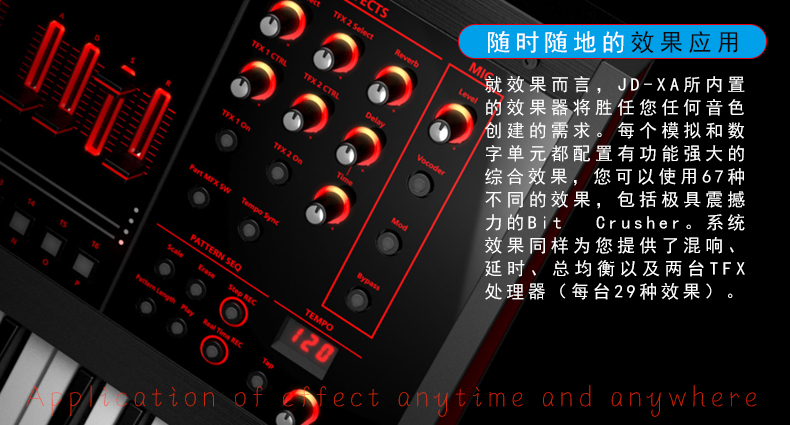 Bộ tổng hợp Roland Roland JD-XA tổng hợp roland jd-xa bộ tổng hợp điện tử tổng hợp JDXA JDXA đàn piano điện giá 1 triệu