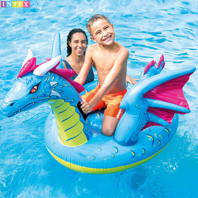 Inflatable Water Ride-On Float Swimming Ring Floating Toy for Kids and Adults, Outdoor Thickened Float Bed for Men and Women, Swimming Pool Float