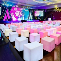 Светодиодный батончик Творческий открытый водонепроницаемый украшение красоты стул ktv cube зарядка квадратный стул стул
