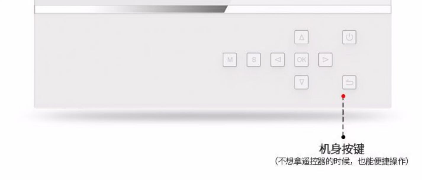 Máy chiếu Lanxu T5 Máy chiếu siêu rõ ràng Điện thoại di động Máy chiếu Điện thoại Văn phòng doanh nghiệp PPT KTV Bar HD Chiếu hình thức 1080P Tệp hình thức wifi Rạp hát tại nhà Không có TV màn hình - Máy chiếu