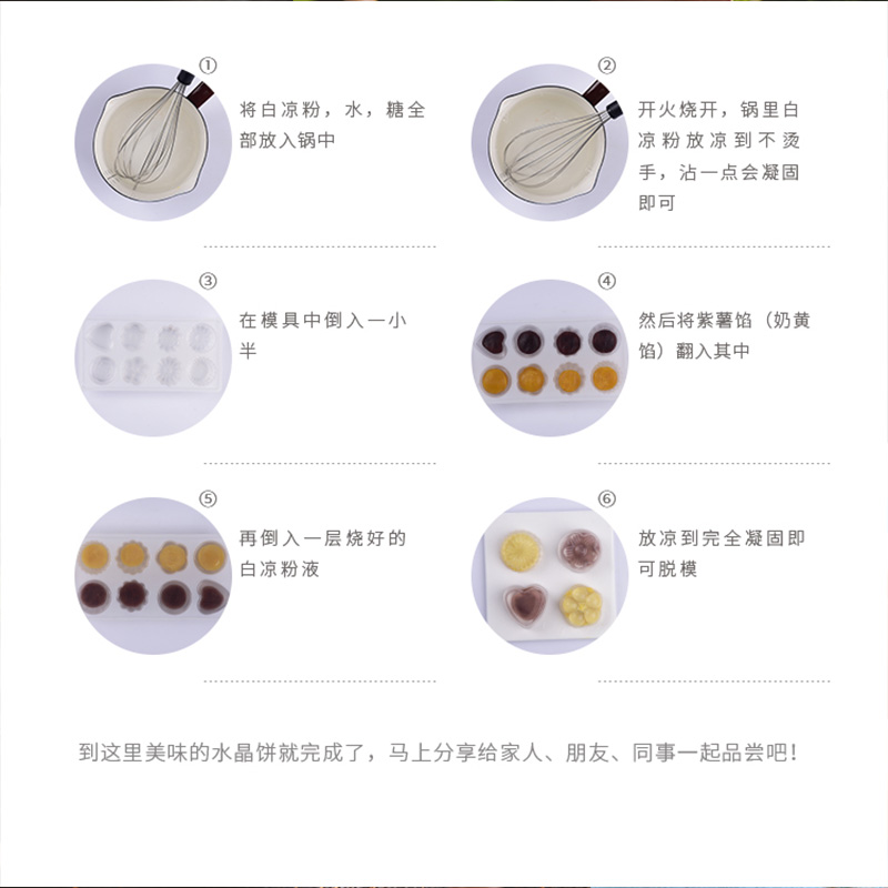 两盒果冻粉儿童家用食用冰淇淋原料加送模具