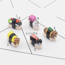 DIY jewelry accessories Simulation meow cat spotted tabby cat keychain pendant bag pendant