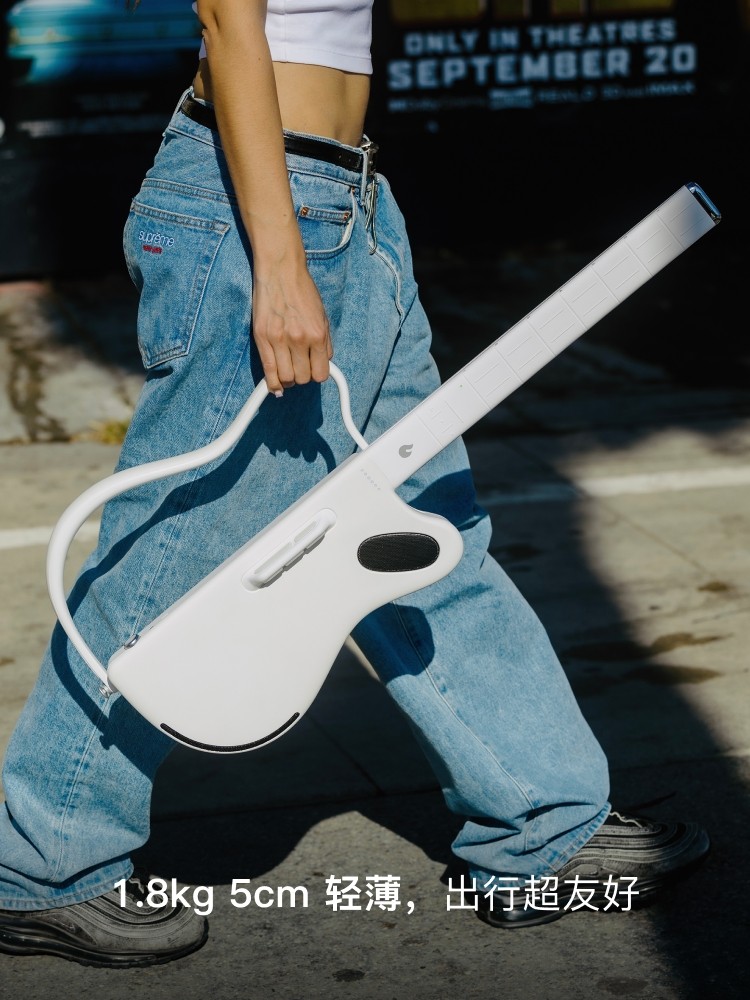 [New Year's Festival Promotion] Naihuo Jingling Stringless Guitar Intelligent Automatic Playing and Singing Folk Electric Guitar for Beginners