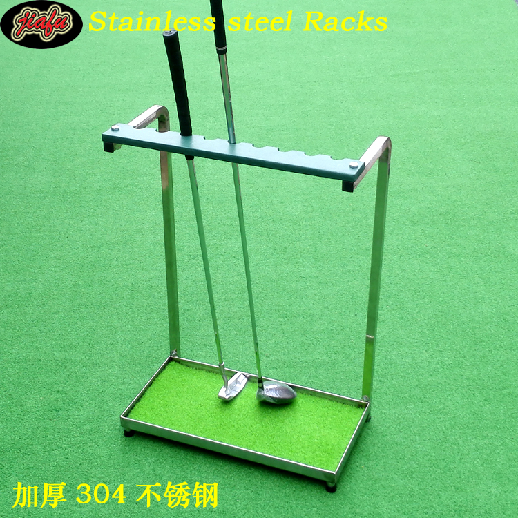 Golf club frame 304 stainless steel ball rod induction show Show Green Indoor clubhouse Practice Field Supplies