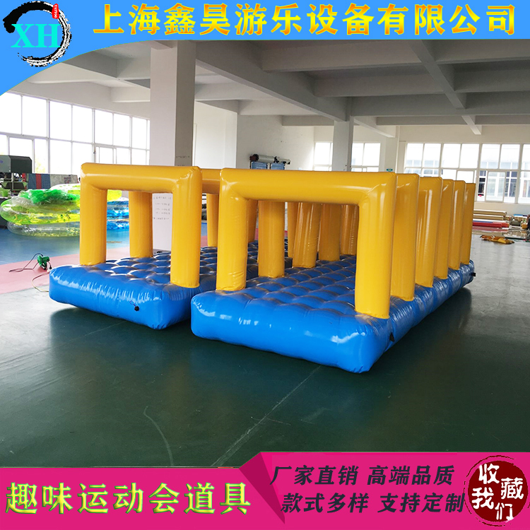 Fun Games props crawl forward inflatable through obstacle outdoor activities team building equipment super barrier