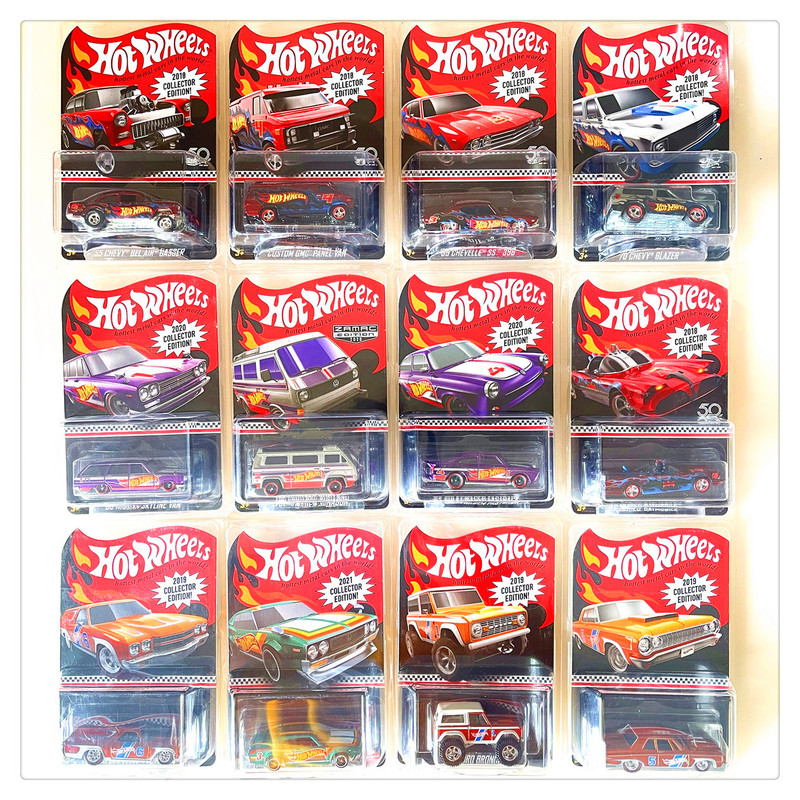 Hotwheels Hot Wheels Rlc Red Line Super Treasure Id Car Limited Edition Collectible Car Culture No. 0 Car Model C4982