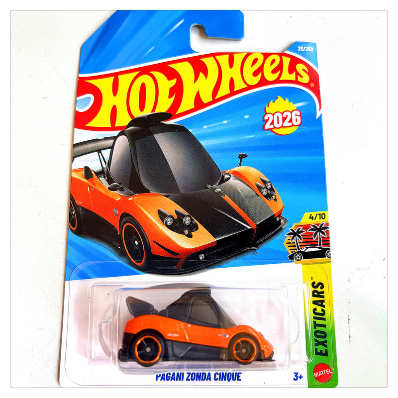 Hotwheels Hot Wheels Alloy Sports Car Model 2026Gb Pagani Zonda Q Version