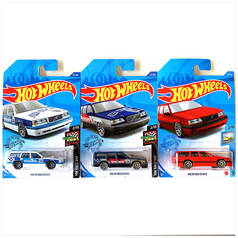 2022Ngcj Mattel Hotwheels Hot Wheels Alloy Sports Car Model Volvo Volvo850 Estate