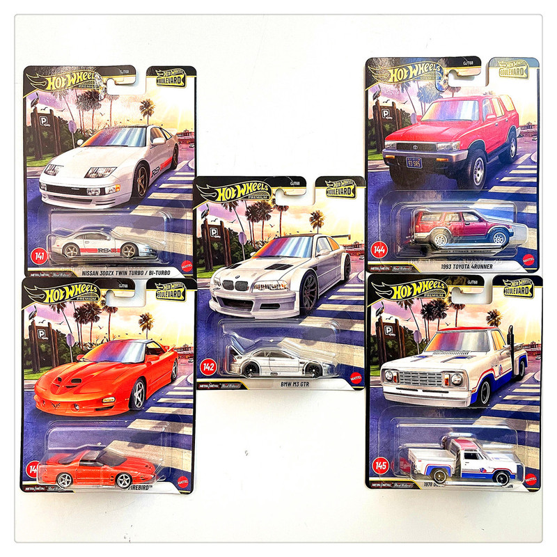 Hot Wheels Favorite Selection Series Boulevard Garden Avenue Toy Car Model Gjt68