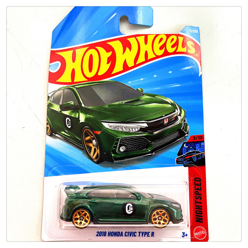 2026Famk Hotwheels Hot Wheels Alloy Sports Car Model Honda Civic Typer