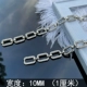 ZL002 серебряный квадратный бриллиант (полметра)
