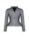 2022 Vietnamese niche brand new OL commuter gray suit jacket high waist pleated skirt suit female autumn and winter