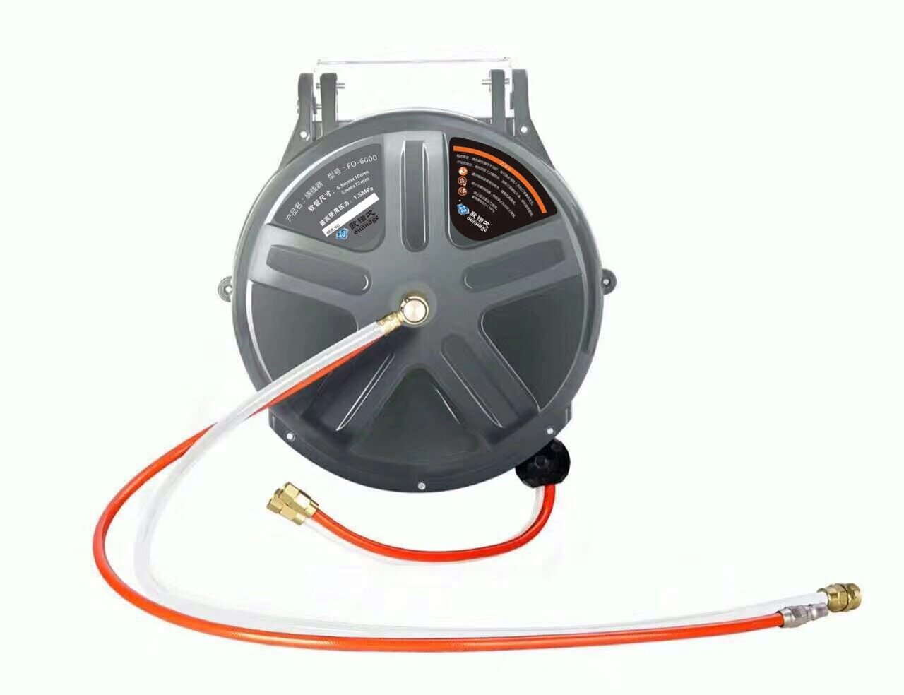 Hydrosphere double pipe foam drum water vapor mixing gun double wire foam double-purpose roll pipe machine high-pressure car wash water gun