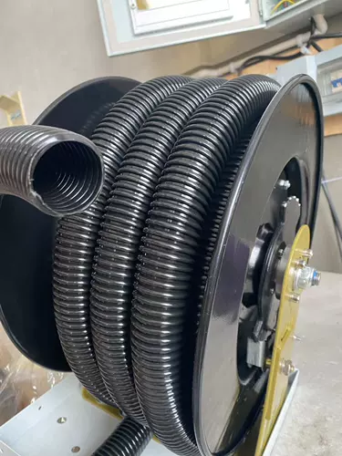 Промышленная вакуумная барабанная прокрутка типа удлинитель газовой барабан автоматический пылевой пылевой рулон.