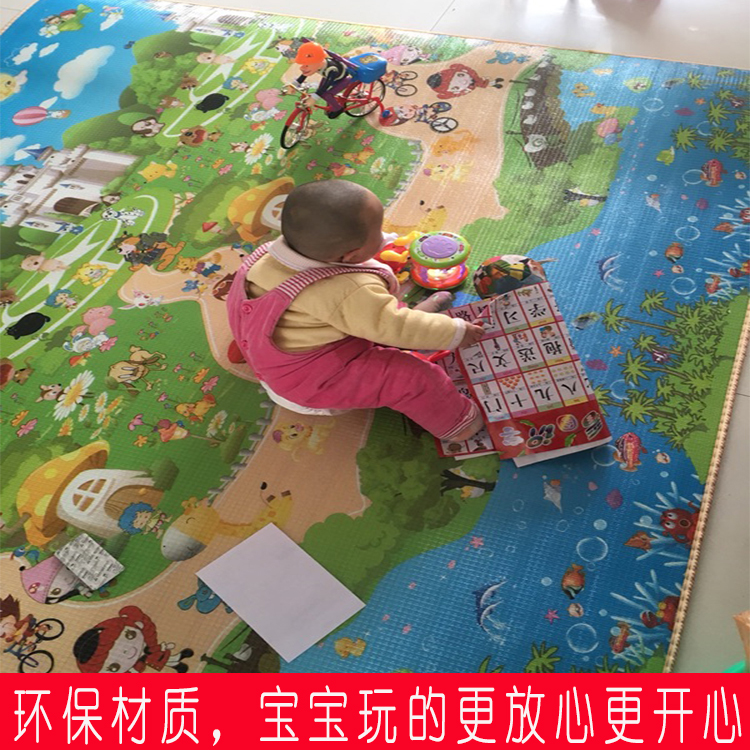 Lớn trẻ em thảm xốp bò mat trẻ em bé câu đố sàn khối phòng ngủ phòng khách mat nhà miếng lót chống trơn nhà tắm