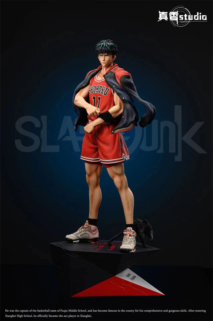 スラムダンクフィギュア ZX Studio SLAM DUNK Kaede Rukawa Resin Statue In Stock 1/6