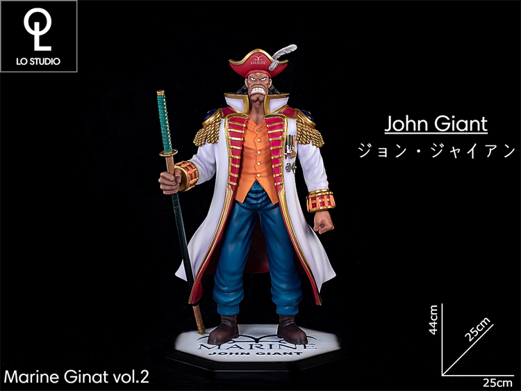 LO Studio One Piece John Giant Resin Model Pre-order H44cm Marine