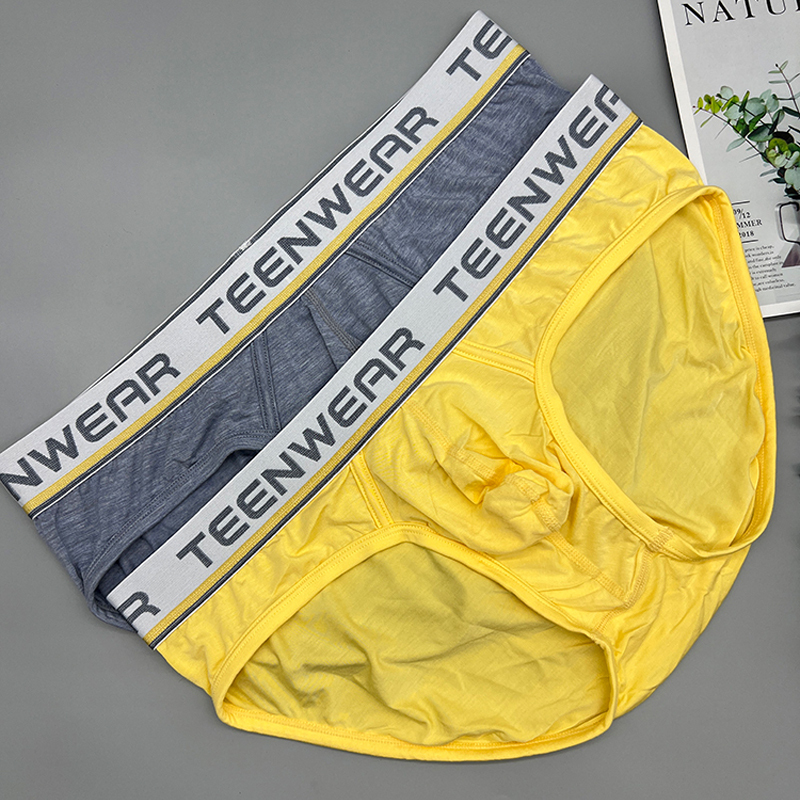 Teenwear Lightweight Modal Basketball Running Sports Camouflage Single-Layer Loose Pouch Low-Waist Briefs