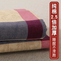 [quá dày, quá mát, không dính] vải cotton thô cũ đơn mảnh dày chống trượt và vải lanh mùa hè - Khăn trải giường ga giường 1m8 x 2m