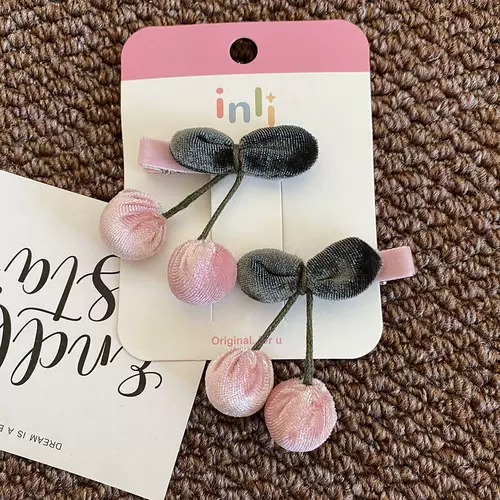 Детская красная праздничнная изысканная резинка для волос, милый аксессуар