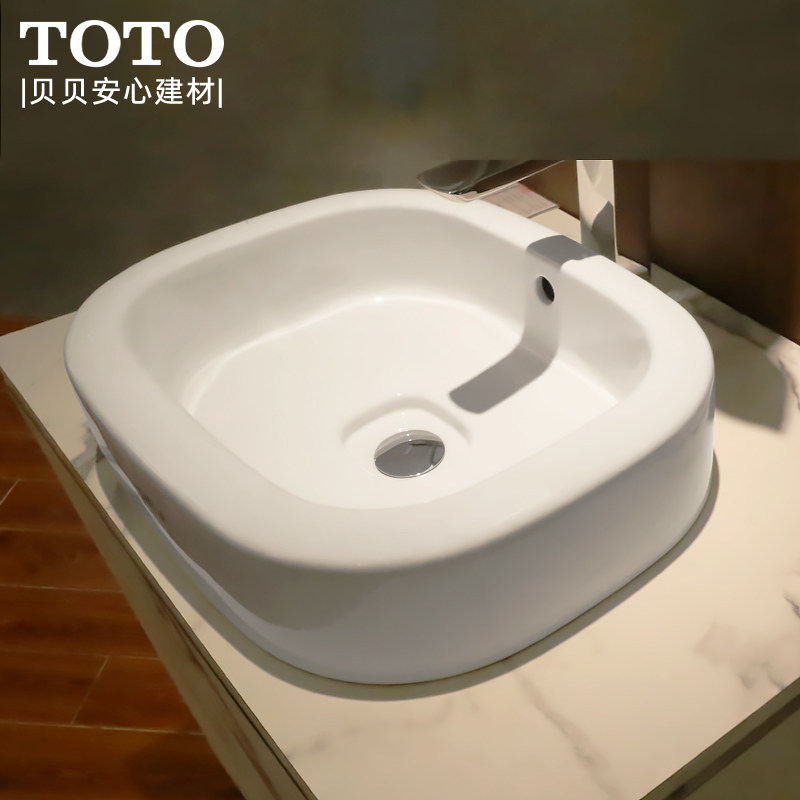Настольный умывальник для ванной комнаты TOTO LW761LB в виде чаши над столешницей умывальник для рук бытовой керамический художественный умывальник Zhijie