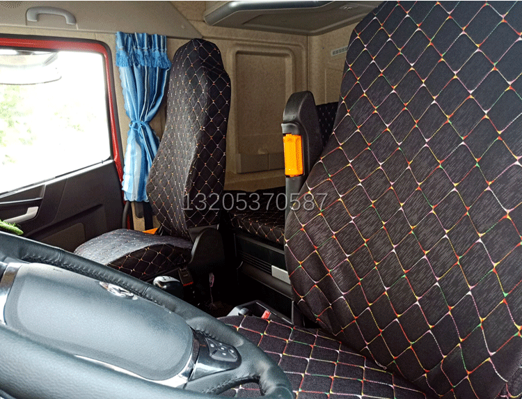Xe tải lớn Sany xe tải nặng máy kéo anh hùng Yingjie phiên bản 500 đặc biệt bọc ghế ngủ trang trí bìa - Ô tô nội thất Accesseries trang trí ô tô