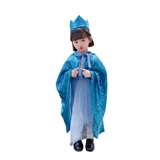 Плащ для принцессы, комплект для выхода на улицу, «Холодное сердце», xэллоуин, в западном стиле