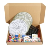 Мультяшный набор материалов для детского сада, раскраска, «сделай сам», ручная роспись, граффити