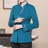 Синий лонгслив