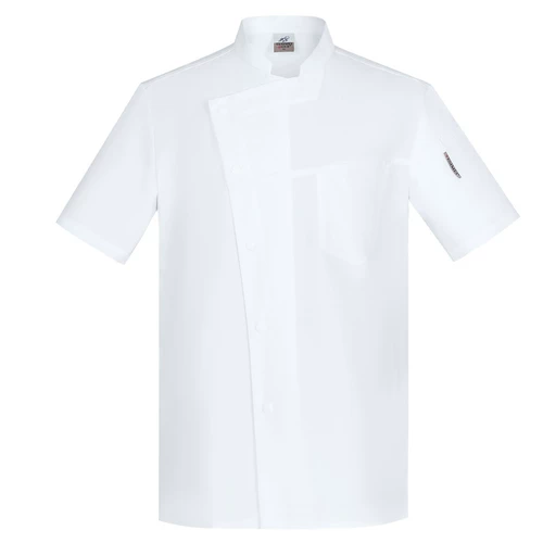 Рабочая одежда шеф-повара высокого класса, в ресторане с коротки