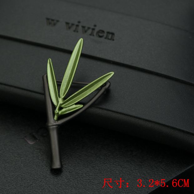 Phụ nữ đan khăn choàng trâm cài phụ kiện hoa hồng trâm vàng ngọc trai lá sen tre mận retro pin trâm ghim cài áo vest nữ