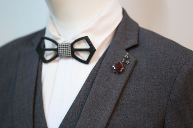 Phụ nữ đan khăn choàng trâm cài phụ kiện hoa hồng trâm vàng ngọc trai lá sen tre mận retro pin trâm ghim cài áo vest nữ