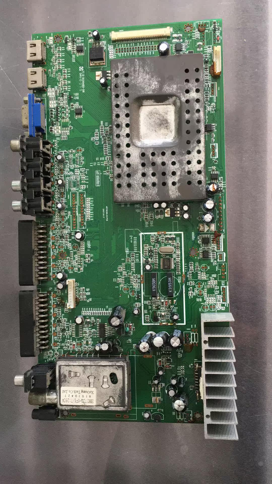 Original LCD-37D motherboard MST6E89L03 PCB with screen T370XW01