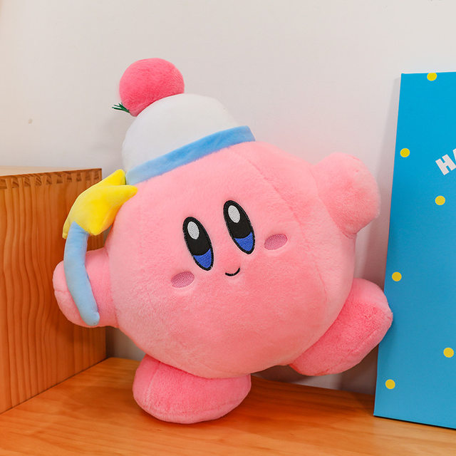 Japanese St Kirby Plush Toy Pink Cute Doll Pillow Girl Sleeping Pillow