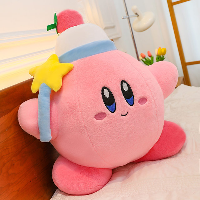 Japanese St Kirby Plush Toy Pink Cute Doll Pillow Girl Sleeping Pillow