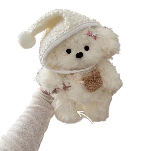 Japanese Sc Cute Companion Puppy Doll Handmade DIY Material Kit with Recording Function, Gift for Girlfriend's Birthday