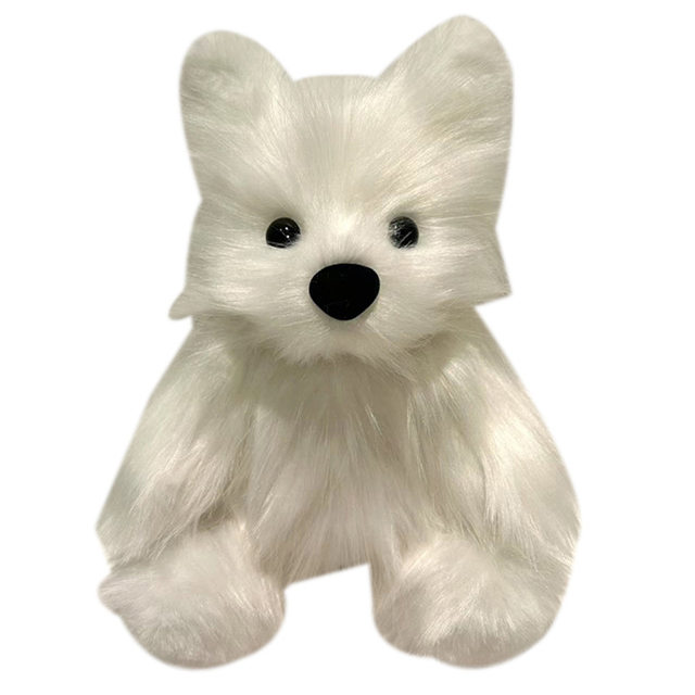 Hong Kong Sc Handmade DIY Samoyed Dog Plush Toy Plush Doll Homemade Cartoon Cute Birthday Gift