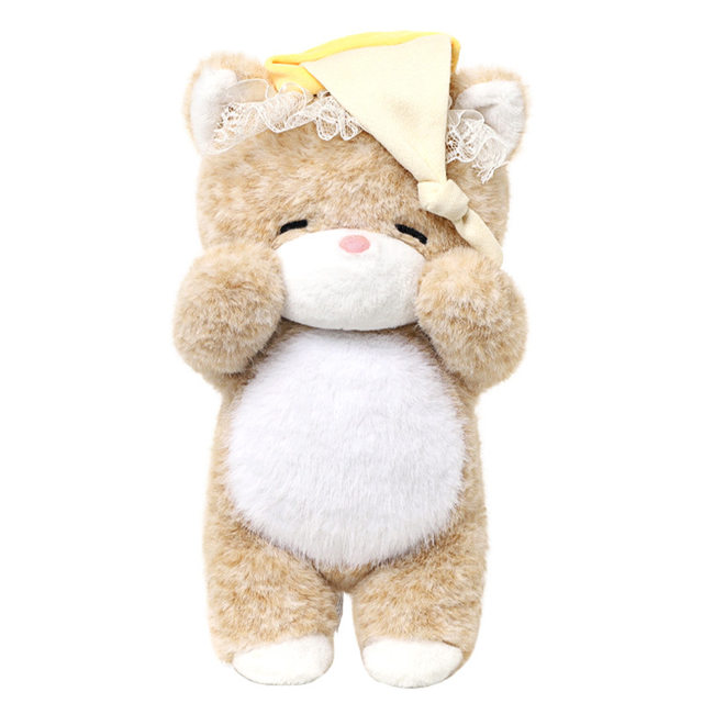 Japanese Sc Sleepy Cat Plush Toy Cute Doll Sleeping Pillow Girl Doll Birthday Gift