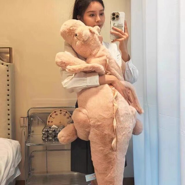 Japanese St Cute Dinosaur Plush Toy Lying Dragon Doll Little Flying Dragon Stuffed Animal Children's Sleeping Pillow for Girls