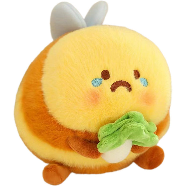 Japanese Sc Bee Plush Toy Shark Bee Creative Stuffed Toy Cute Doll Student Birthday Gift