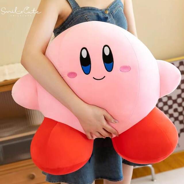 Japanese Sc Extra Large Kirby Pillow Cushion Girl's Sleeping Doll Plush Toy Birthday Gift