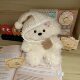 Japanese Sc Cute Companion Puppy Doll Handmade DIY Material Kit with Recording Function, Gift for Girlfriend's Birthday