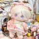 Hong Kong Sc Nannan Cotton Doll 20cm Cute Girl Plush Toy Fluffy Naked Doll Dress-Up Toy